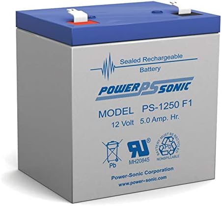 Powersonic 12V 5Ah UPS Bateria para Tekonsha 1023