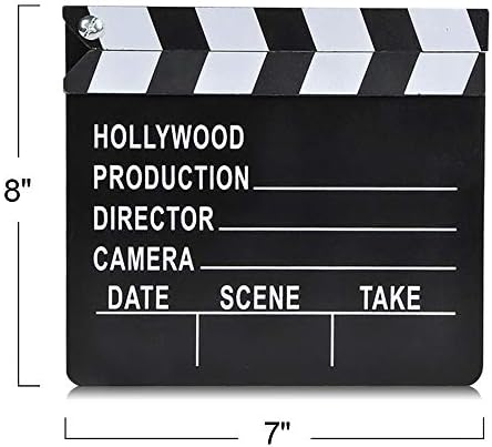 ArtCreativity Movie Rlapboard, Hollywood Movie temas Decorações de festas, suprimentos para festas da academia
