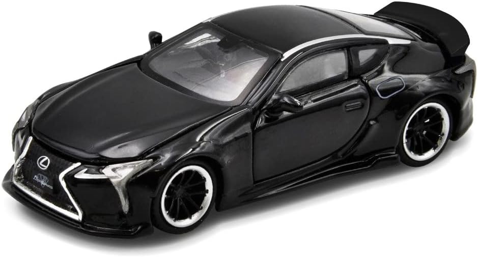 LC500 lb Works RHD Dark Black Limited Edition para 1200 peças 1/64 Modelo Diecast Model Car por Era Car LS21LC2501