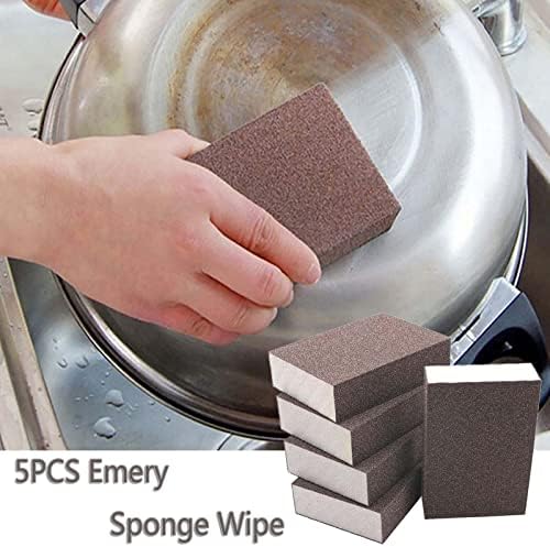 Nano Emery esponja Emery Cleaning pote limpa ferrugem e borracha sujeira pincel de escova Ferramentas de cozinha
