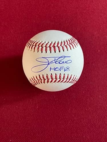 Jim Thome autografado HOF inscrito no beisebol oficial - beisebol autografado