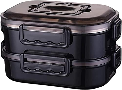 BENTO Box Box Box, caixa de bento de aço inoxidável portátil para trabalhador de armazenamento de