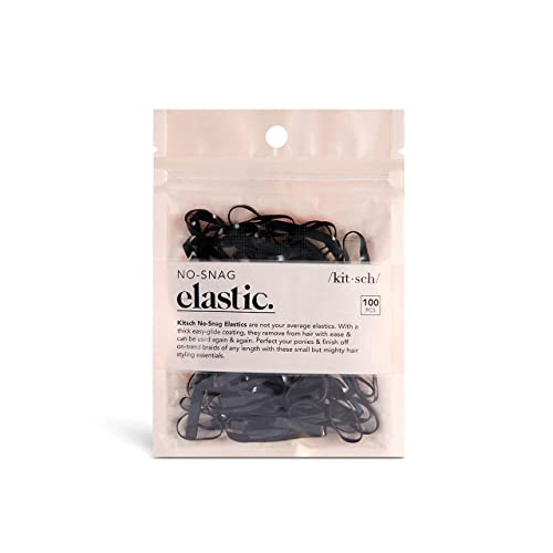 Kitsch Sem prender pequenos laços de cabelo elásticos - elásticos para cabelos | Cabelo de bebê e laços pequenos
