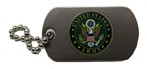 MWS Wholesale Pack de 24 estados do exército dos Estados Unidos Capinha de lapela/cadeia -chave