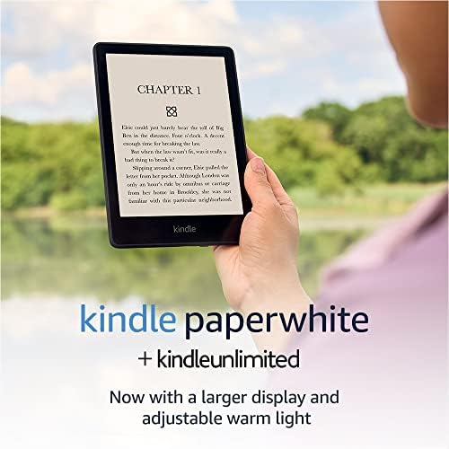 Kindle Paperwhite - agora com uma tela de 6,8 e luz quente ajustável - jeans
