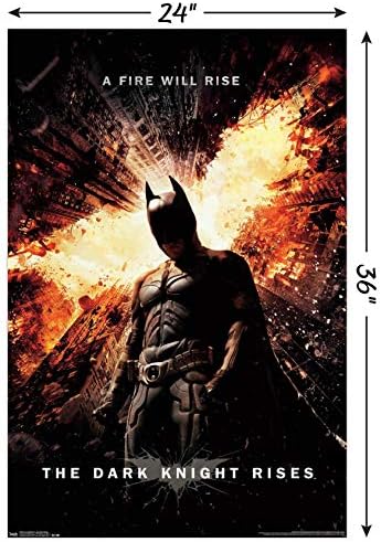 Trends International Dark Knight Rises Rises One Sheet Collector's Edition Wall Poster 24 x 36