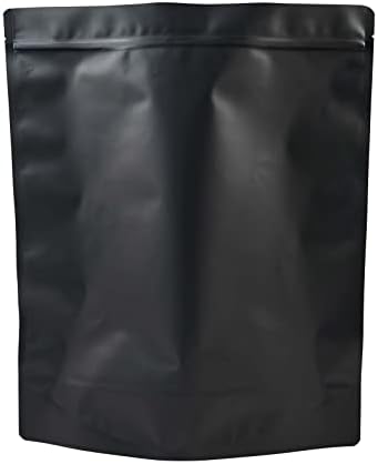 Khmsyog 20 bolsa mylar saco 1 lb, 6,3 mil espessura à prova de cheiro de bolsa, bolsa de embalagem stand-up,