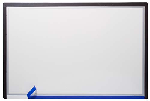 Janela magnética orgatex, janela transparente de PVC com estrutura magnética, tamanho do razão; 11 largura x 17 de altura: 10 pacote, amarelo