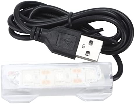 Carregamento USB Plástico portátil LED Aquário Luz, luz de aquário, tanque de peixes LED LUZ para plantas