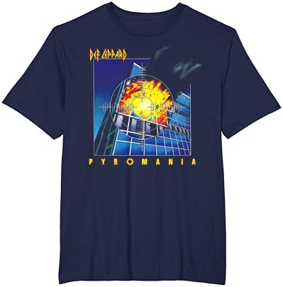 Def Leppard - camiseta piromania