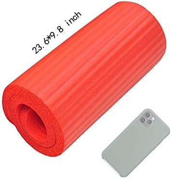 MamaiUh pequeno tapete de ioga durável de 15 mm de espessura, tapete de fitness esportivo anti-esportes