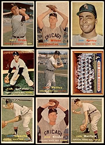 1957 Topps Chicago White Sox Set Chicago White Sox VG+ White Sox