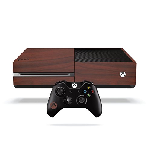 Efeito de madeira Xbox One Wrap Wrap/Skin/Tampa para Microsoft Xbox One Console: Dark Mahogany