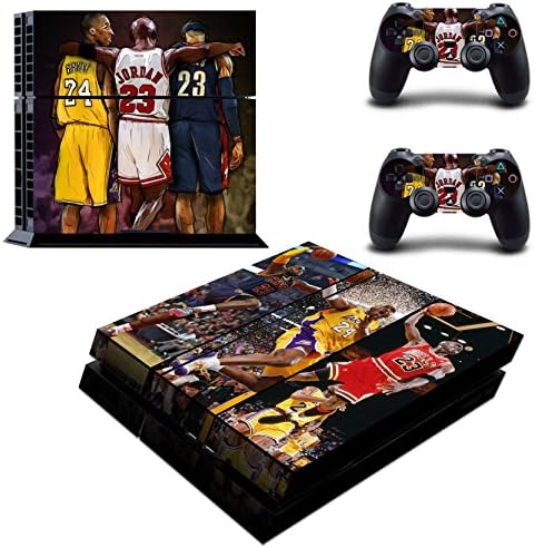 Vanknight PS4 Console Skin Skin PS4 Skins Basketball 3 Console de videogame de cabra Console de vinil Decalque de adesivo para PlayStation