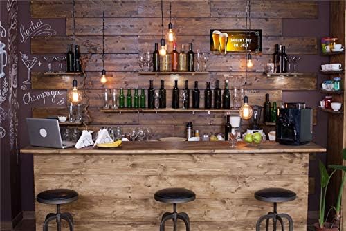 Sinal de barras personalizadas para presentes de barra em casa - Sinais de metal Acessórios para placas para pub de pub em casa bares de jardim - suspenso ou montagem na parede 23-40 cm x 20 cm x 0,1 cm