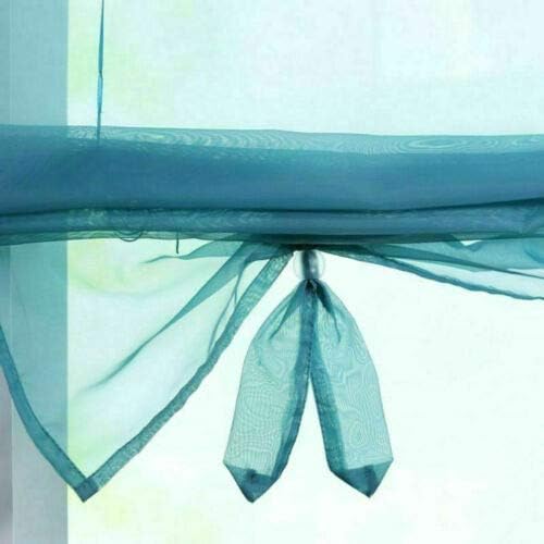 Xyyssm, Mao Sheer Roman Shades para Tab Top Roman Curtains Drape Liftable para cortinas de balão