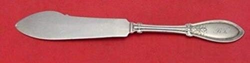 Italiano badejo de faca de peixe de prata esterlina alça plana All Sterling 7 1/4