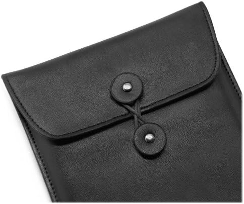 Caixa de ondas de caixa para link de ameixa Plus - envelope de couro Nero, capa de flip de estilo de carteira