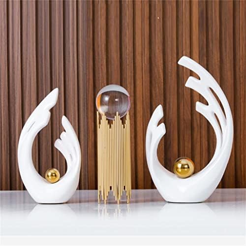 Chunyu Platinum Cerâmica criativa Ornamentos, artesanato, móvel para casa, sala de estar, decoração