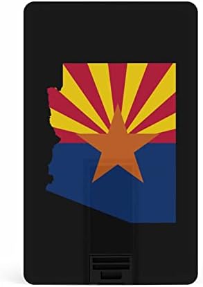 Mapa de bandeira do estado do Arizona mapa de memória USB Busine