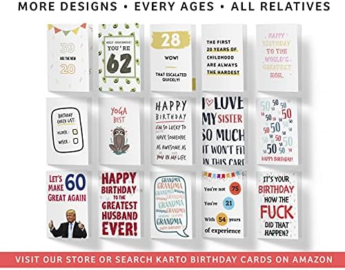 Doce cartão de aniversário para sobrinho, grande cartão de aniversário de 5,5 x 8,5, cartão de aniversário