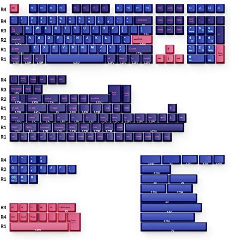 KeyChron Toupe Thone Cherry PBT Keycap Full KeyCap Set - Player