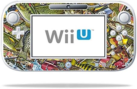 MightySkins Skin Compatível com Nintendo Wii U GamePad Controller - Puzzle de peixe | Tampa protetora, durável
