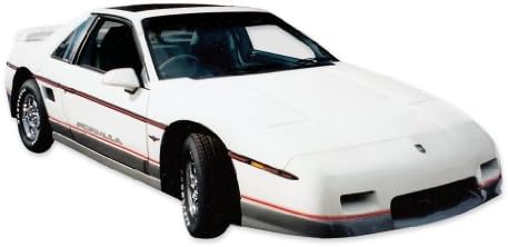 1988 Pontiac Fiero Fórmula Decalques e Kit de Stripes - Prata