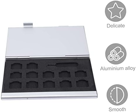Caixa de armazenamento de alumínio de alumínio 4pcs 4pcs Caixa de proteção Caixa de proteção CLIP