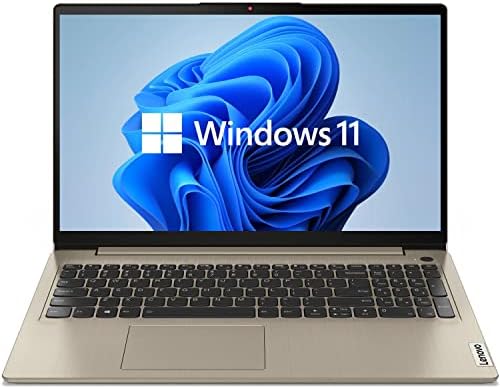 Lenovo Ideapad 3 laptop, exibição anti-Glare de 15,6 FHD, processador Intel Core i3-1115G4, Intel UHD Graphics,