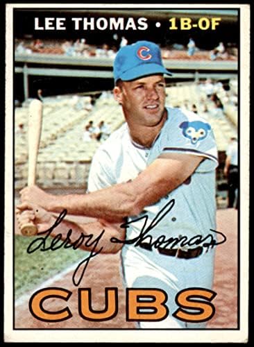 1967 Topps # 458 Lee Thomas Chicago Cubs VG/Ex Cubs