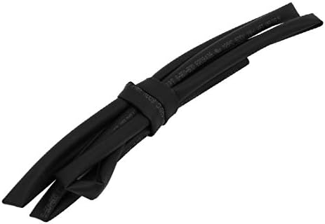 O novo LON0167 1m de comprimento apresentou 5mm Interior DIA. eficácia confiável de poliolefina encolhimento de tubo encolhida com manga de fios preto