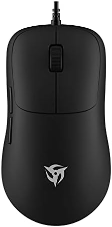 Ninjutso Katana Mouse de jogos leves - Design Ultralight 58G com sensor óptico de 16k DPI, assassino paracord,