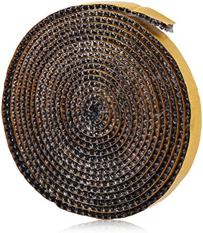 Selo de fita de lareira toymis, 0,4 x1/8 x118 fibra de vidro autoadesiva de fibra de vidro de madeira