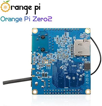 Orange Pi Zero 2,1 GB de RAM com chip Allwinner H616, Rede de Gigabit, BT, WIF, Run Android 10, Ubuntu, Debian