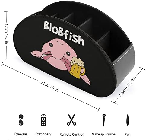 Os detentores de controle remoto de TV de Blobfish engraçados