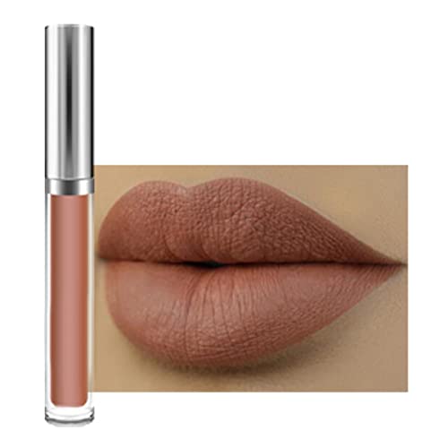 Xiahium Lip natural Lipsk Lipstick Classic Classic Longa Smooth Soft Alcance Lips Full Lips Lip Lip Lip Lips Non Brethey Sheer Altamente Pigmentado Lip Gloss 3ml Roller Lip Gloss