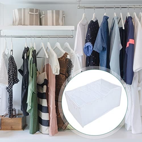 Drawer Drawer Organizador de roupas DOITOOL Roupas de guarda -roupa Cubo Organizador BIN: Caixa de armazenamento dobrável para roupas dobradas Compartimento de armário de calças de calça de roupas de gavetas de roupas brancas de roupas brancas