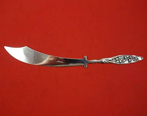 Lily do vale branqueando a faca de papel de prata esterlina fh como forma de espada 10