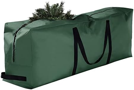 48in/69in Caixa de armazenamento de árvore de Natal Plástico Hard, Armazenamento de Natal Contêiner