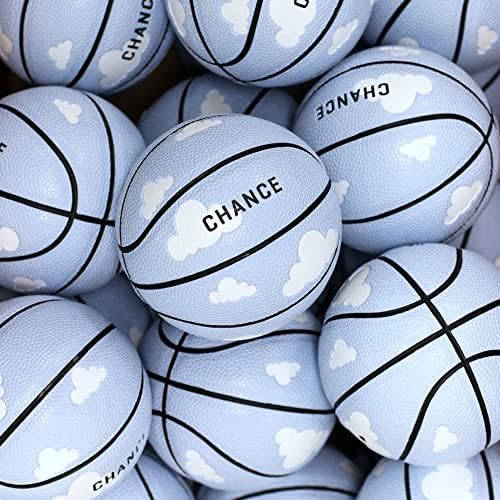Chance Mini Basketball-Basquete em miniatura de couro colecionável de 9 polegadas