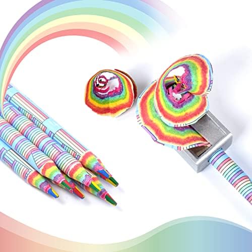 Lápis de cor ecotree para coloração adulta - lápis de arco -íris para desenhar lápis colorido para