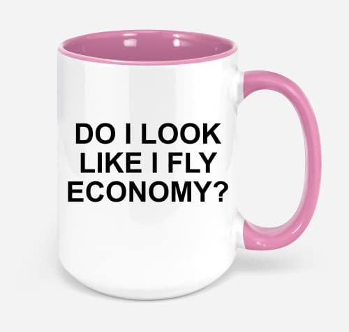 Eu pareço que eu voo em cerâmica de economia caneca engraçada