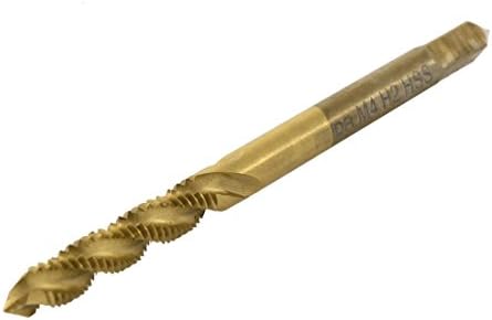 Aexit m4 x torneiras 0,7 57 mm de comprimento flauta de flauta Ti Tubs de tubo espiral revestido Torneira de ponto de ponto