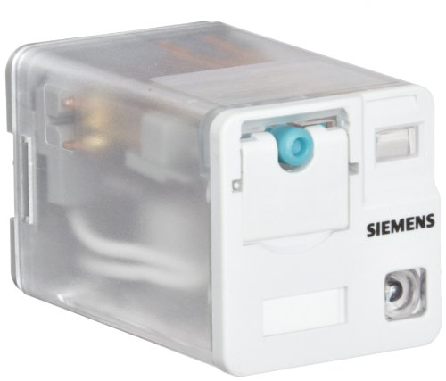 Siemens 3TX7112-1NC03 Plug in Relé, base octal padrão, bandeira mecânica, push para testar, travar a porta, LED, contatos de 3pdt, classificação de contato 16A, tensão da bobina de 24VDC