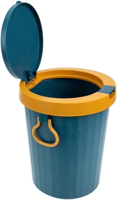 Feer Waste Paper Basket Linter Lixer Lixer pode push-tipo recipiente de lixo para o banheiro de casa