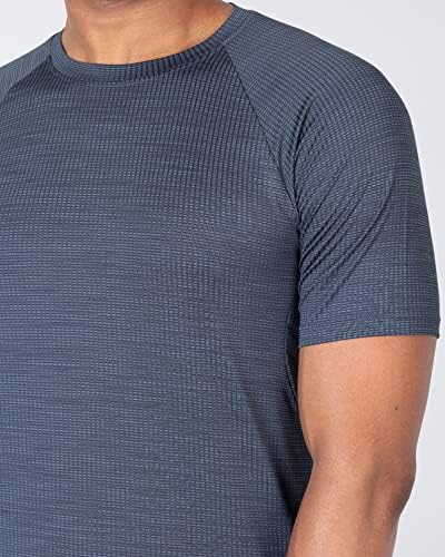 Camisa de camisa de corrida masculina de skora- performance de camiseta atlética rápida e seca camiseta de camiseta