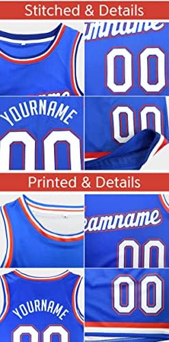 Menina de basquete juvenil de homens personalizados Surfos uniformes 90s Hip Hop costurados ou nomes impresso