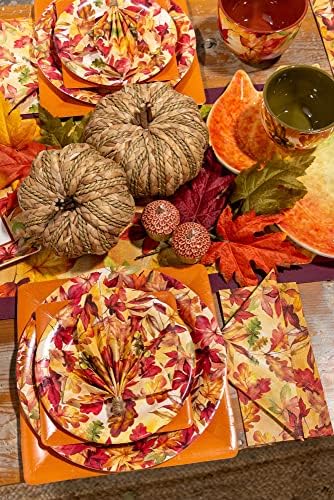 Decora de abóbora de Boston International Autumn & Fall Decorações, Pequenas, com gravação em relevo esculpida