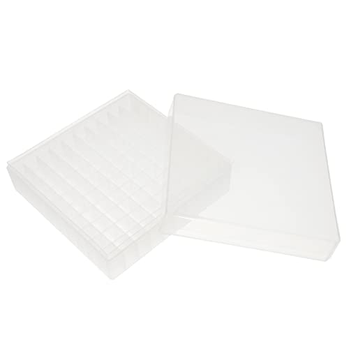 Baluue Plastic Organizer Box 4PCSBox para policarbonato Microtubo congelante tubos crioviais crioviais